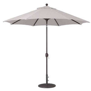 Galtech Umbrellas Umbrellas Granite 8' x 11' Oval Galtech Auto-Tilt Market Umbrellas - 779 Model