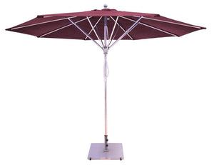 Galtech Umbrellas Umbrellas Henna 781 11' Deluxe Commercial Use Flat Profile Market Umbrella
