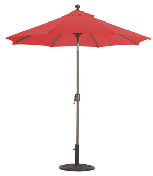 Galtech Umbrellas Umbrellas Jockey Red 7.5' Galtech Auto-Tilt Market Umbrellas - 727 Model