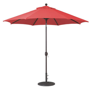 Galtech Umbrellas Umbrellas Jockey Red 9' Galtech Auto-Tilt Market Umbrellas - 737 Model
