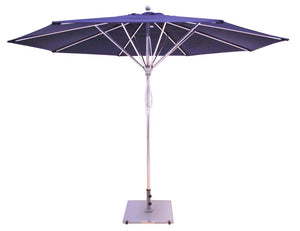 Galtech Umbrellas Umbrellas Navy 781 11' Deluxe Commercial Use Flat Profile Market Umbrella