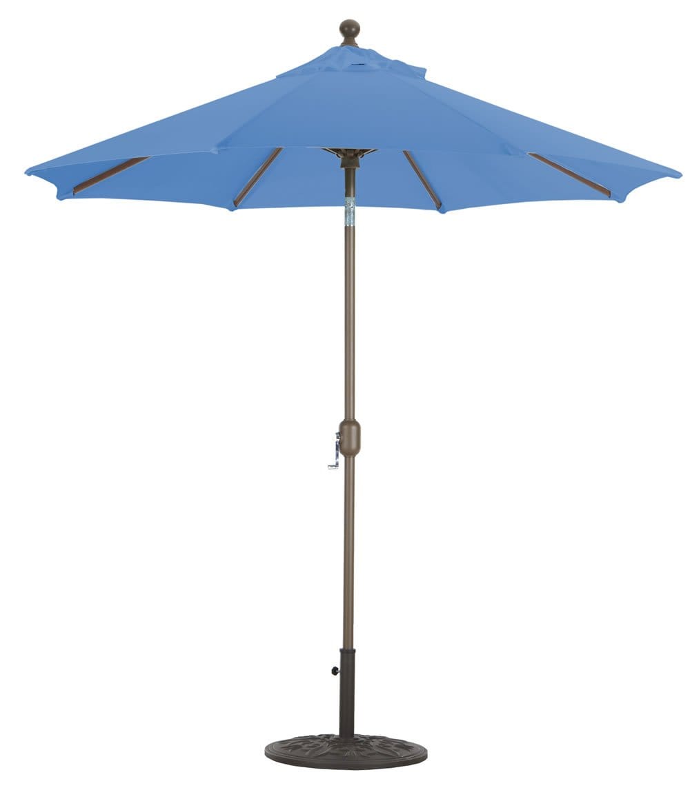 Galtech Umbrellas Umbrellas Pacific Blue 7.5' Galtech Auto-Tilt Market Umbrellas - 727 Model