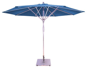 Galtech Umbrellas Umbrellas Pacific Blue 781 11' Deluxe Commercial Use Flat Profile Market Umbrella