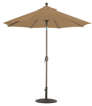 Galtech Umbrellas Umbrellas Teak 7.5' Galtech Auto-Tilt Market Umbrellas - 727 Model