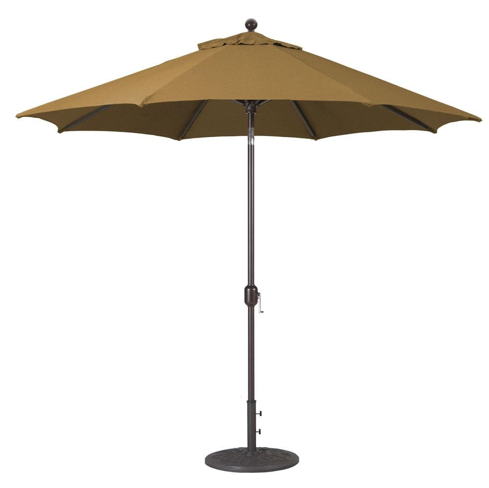 737 9' Auto-Tilt Market Galtech Umbrella