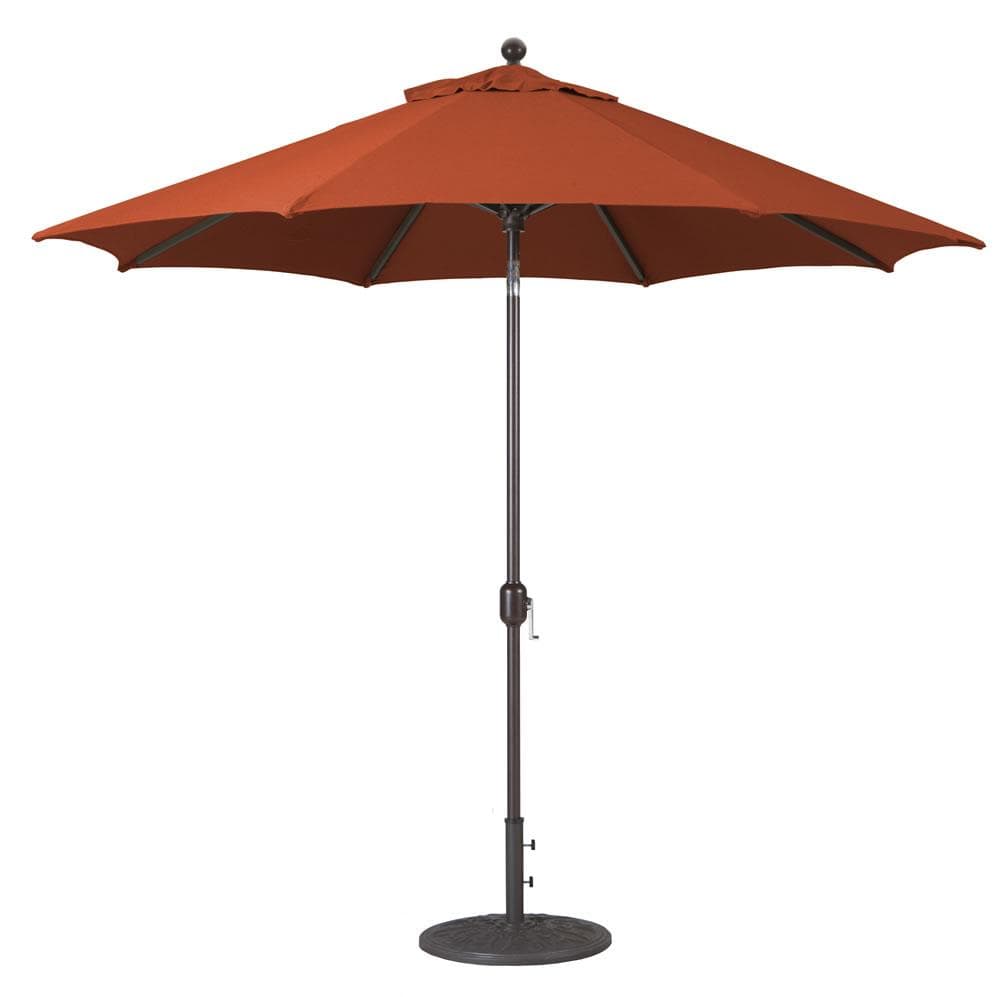 Galtech Umbrellas Umbrellas Terra Cotta 9' Galtech Auto-Tilt Market Umbrellas - 737 Model