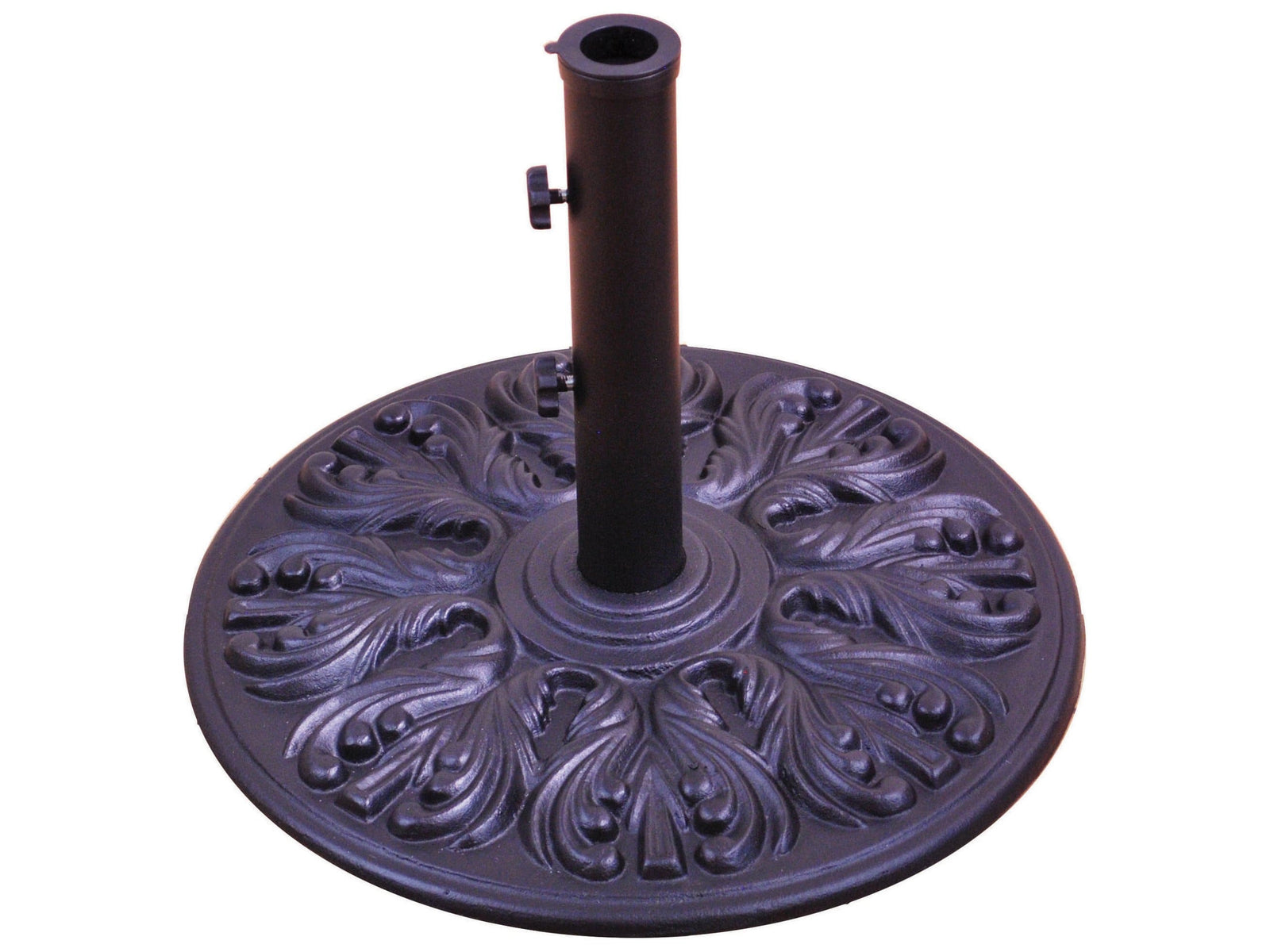 Galtech Umbrellas Umbrellas Umbrella Base 40Lb Cast Iron Black