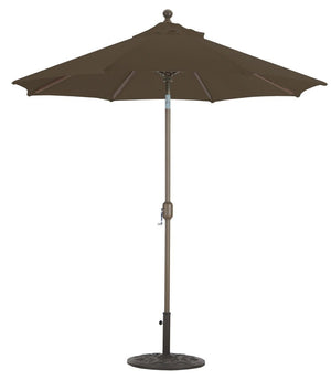Galtech Umbrellas Umbrellas Walnut Brown 7.5' Galtech Auto-Tilt Market Umbrellas - 727 Model