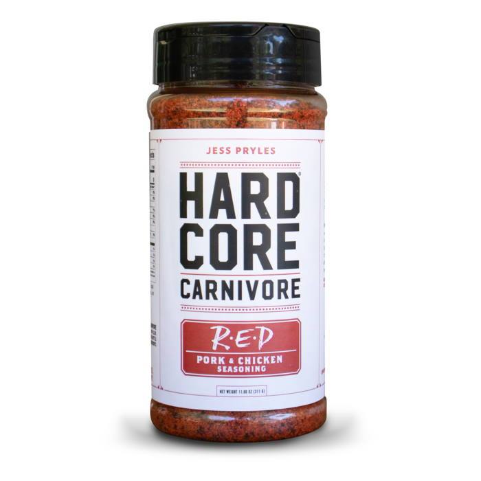 Hardcore Carnivore Rubs, Sauces & Brines Large Size - Hardcore Carnivore: Red 368g
