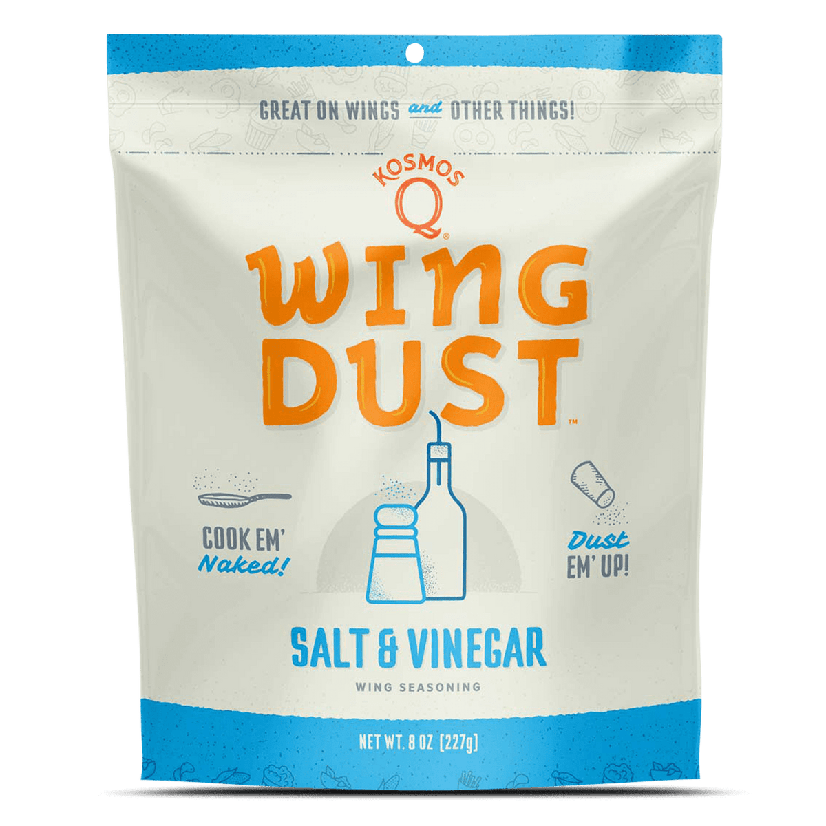 Kosmos Q BBQ Rub Wing Dust Salt & Pepper