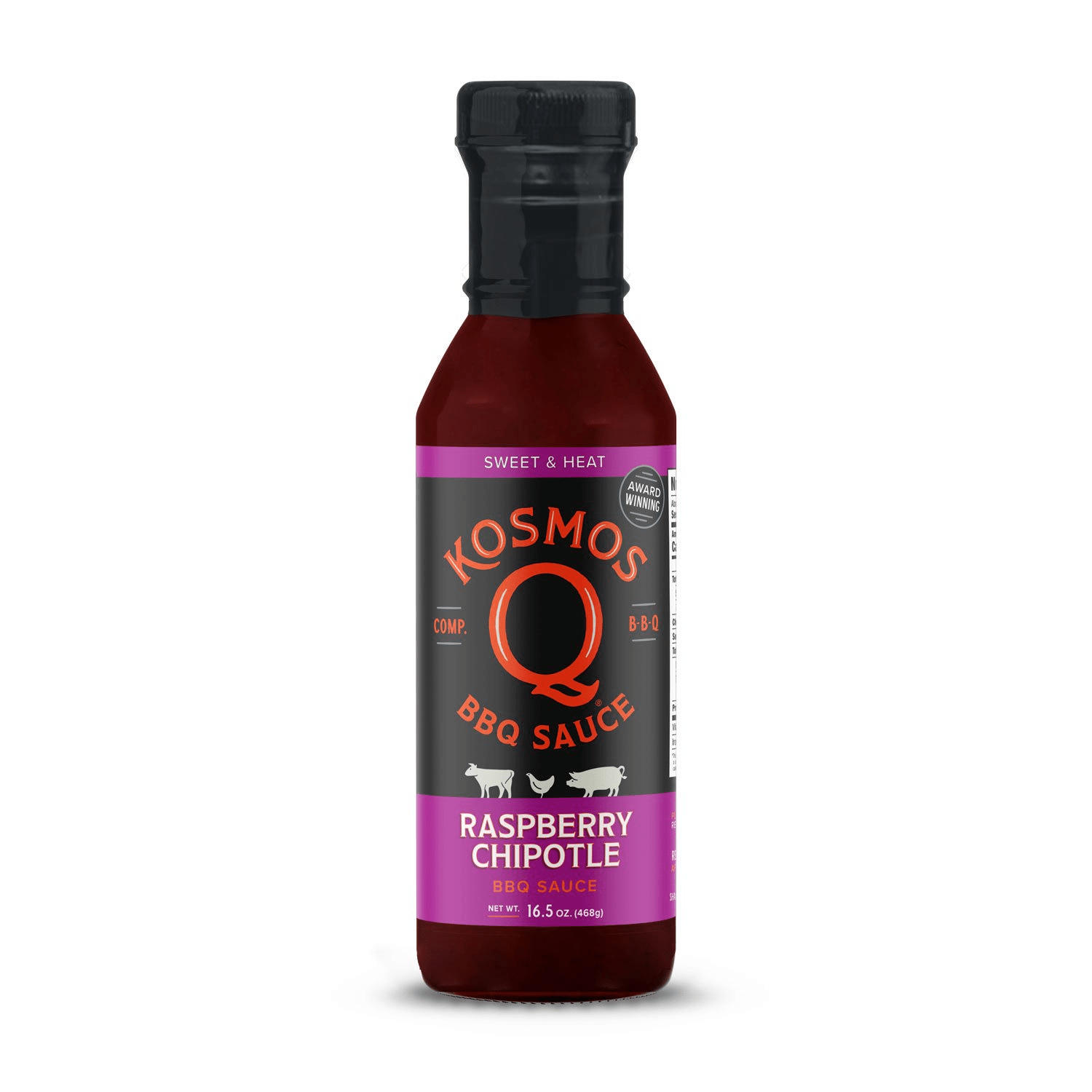 Kosmos Q Rubs, Sauces & Brines Kosmo's Q Raspberry Chipotle BBQ Sauce