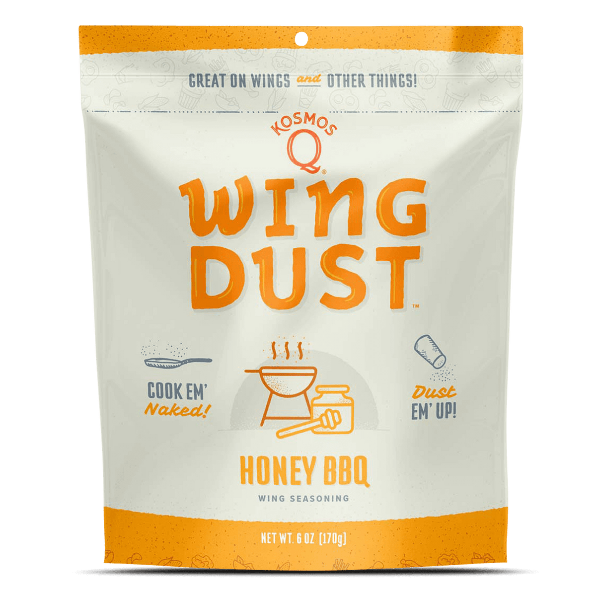 KosmosQ Barbecue Wing Dust Honey BBQ