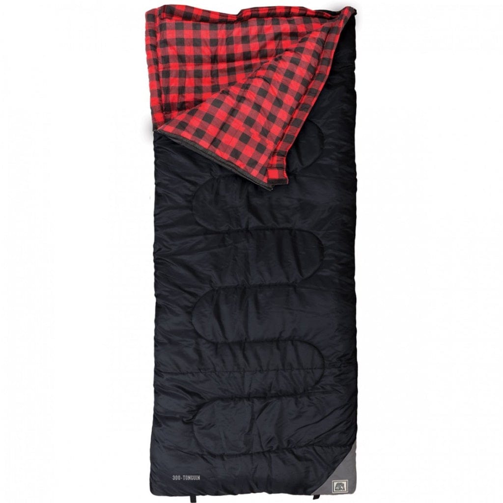 Kuma Outdoor Gear Camp Accessories Tonguin Sleeping Bag - Black/Red