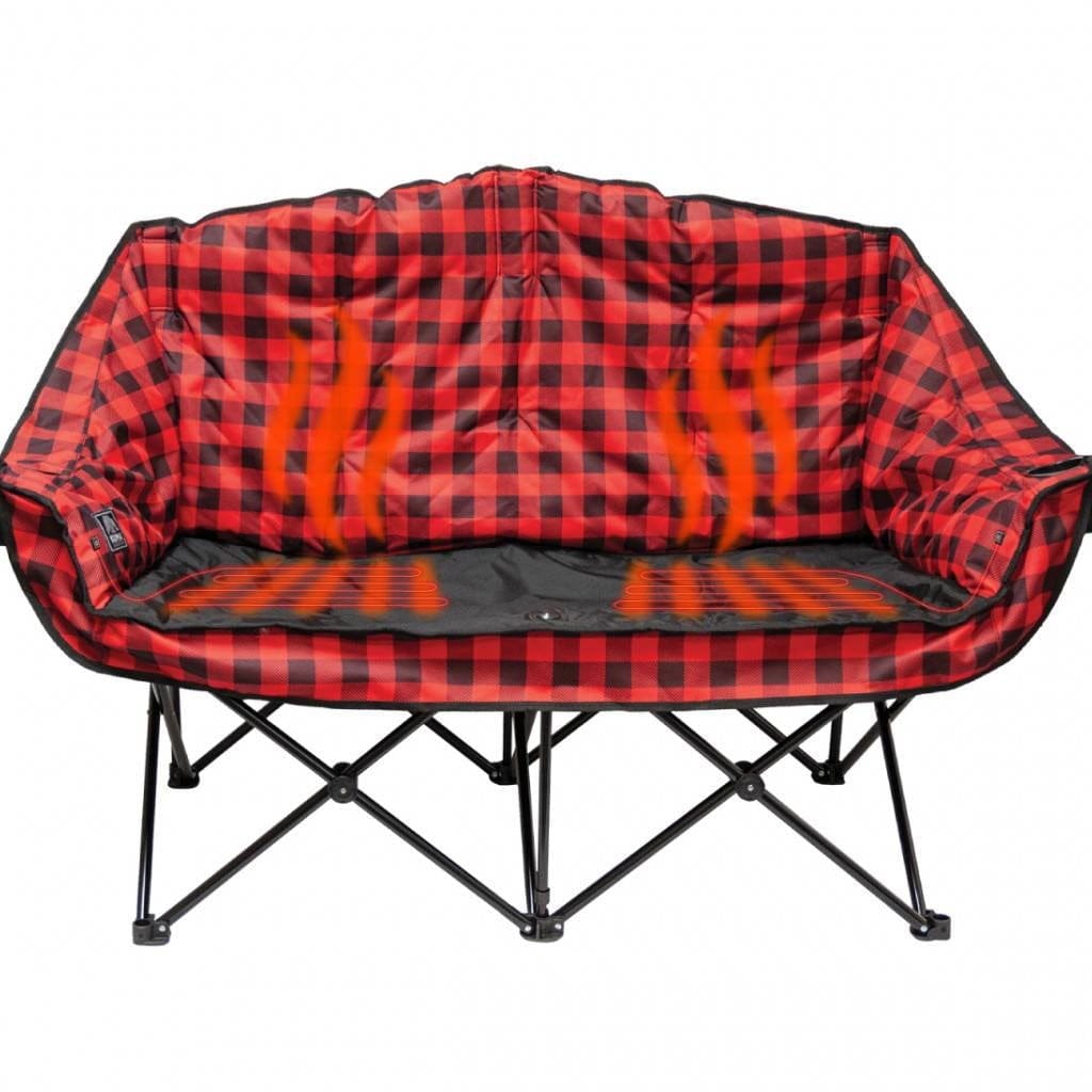 Kuma Outdoor Gear Furniture - Chairs Bear Buddy HEATED Chair w/ Power Bank - Heather Grey  New