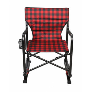 Kuma Outdoor Gear Furniture - Chairs Spring Bear Chair - Red/Black Plaid