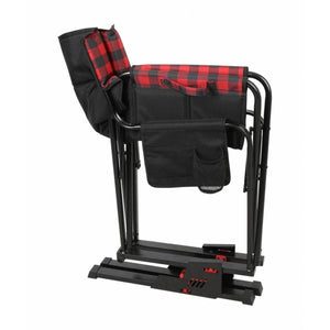 Kuma Outdoor Gear Furniture - Chairs Spring Bear Chair - Red/Black Plaid