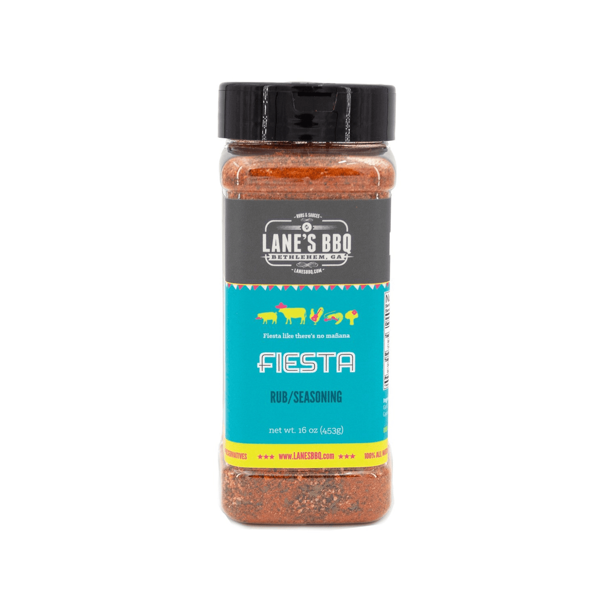 Lane's BBQ Rubs, Sauces & Brines Lane's Fiesta Rub 16oz