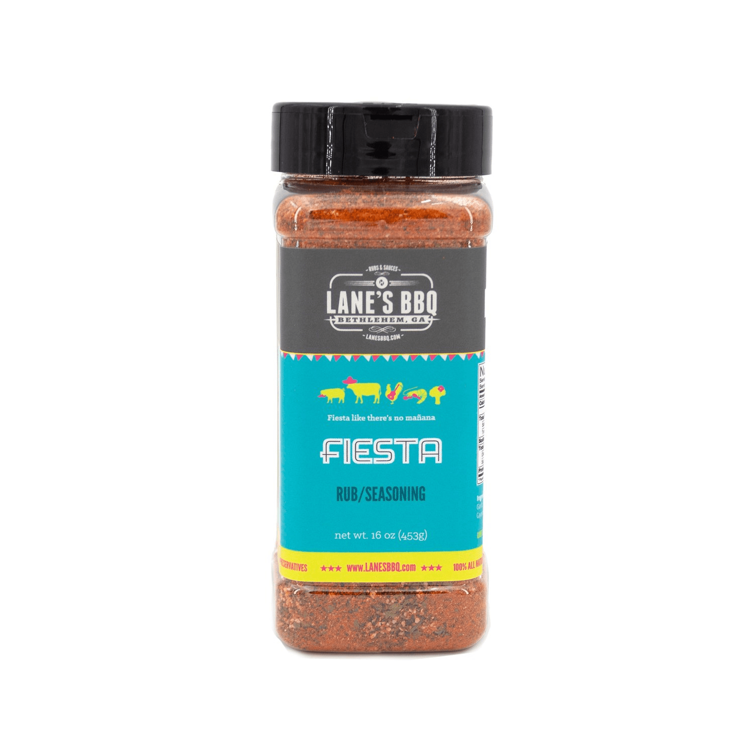 Lane's BBQ Rubs, Sauces & Brines Lane's Fiesta Rub 16oz