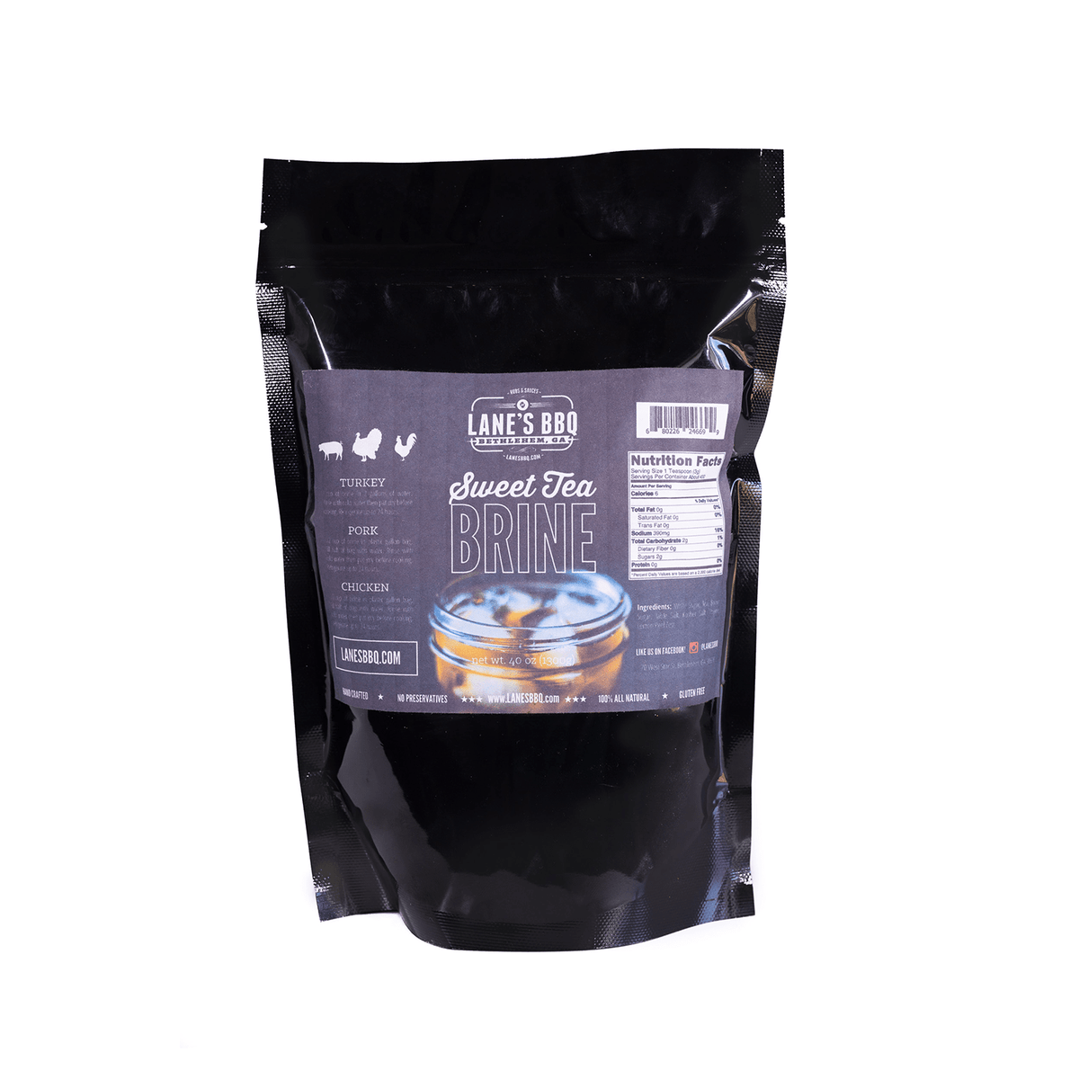 Lane's BBQ Rubs, Sauces & Brines Lane's Sweet Tea Brine