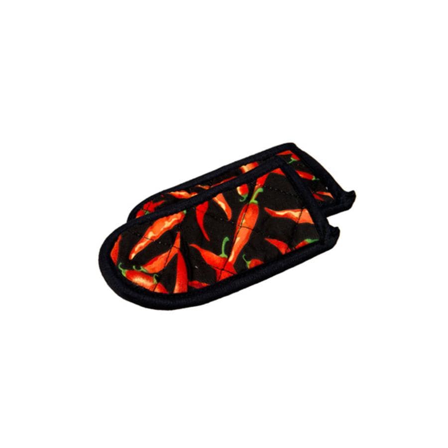Lodge Cast Iron Cast Iron Red Chili Pepper Lodge Pepper Print Handle Mitt (2 pack)