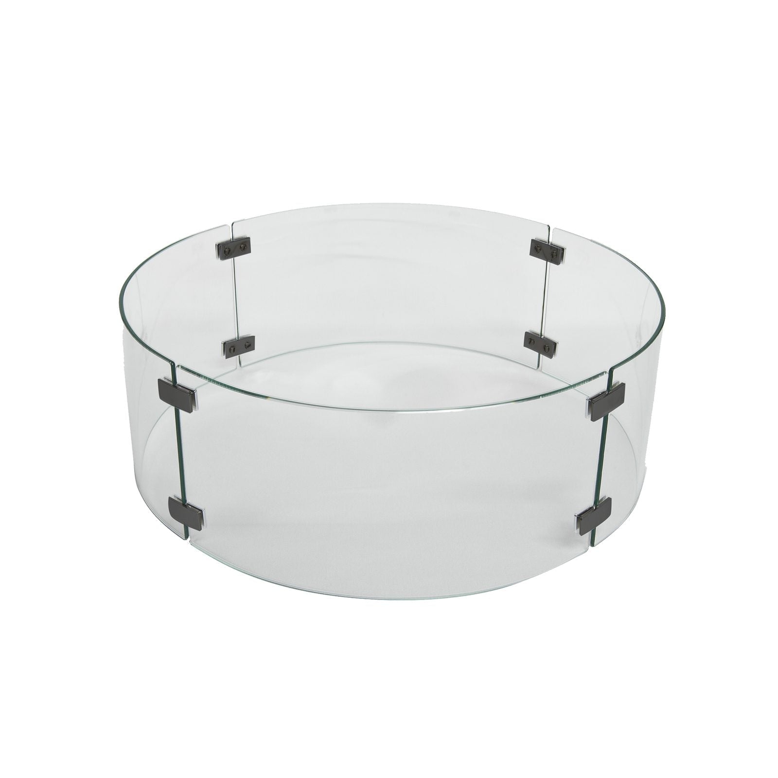 O.W. Lee Tempered Glass Fire Pit Burner Guard 19" DIA