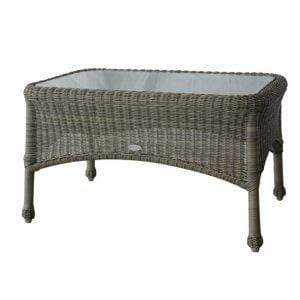 Ratana Coffee Table English Bay Coffee Table with Glass