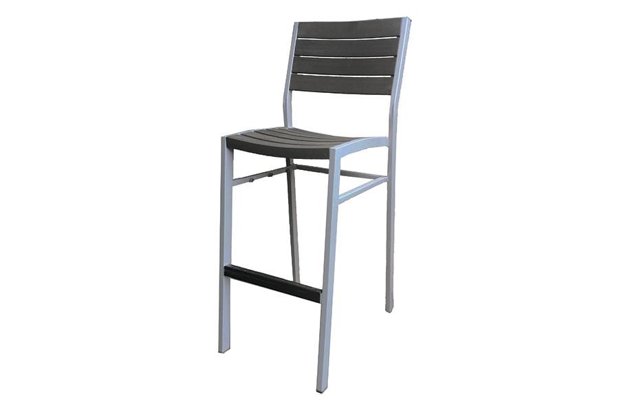 Ratana Dining Grey Oak New Mirage Bar Chair