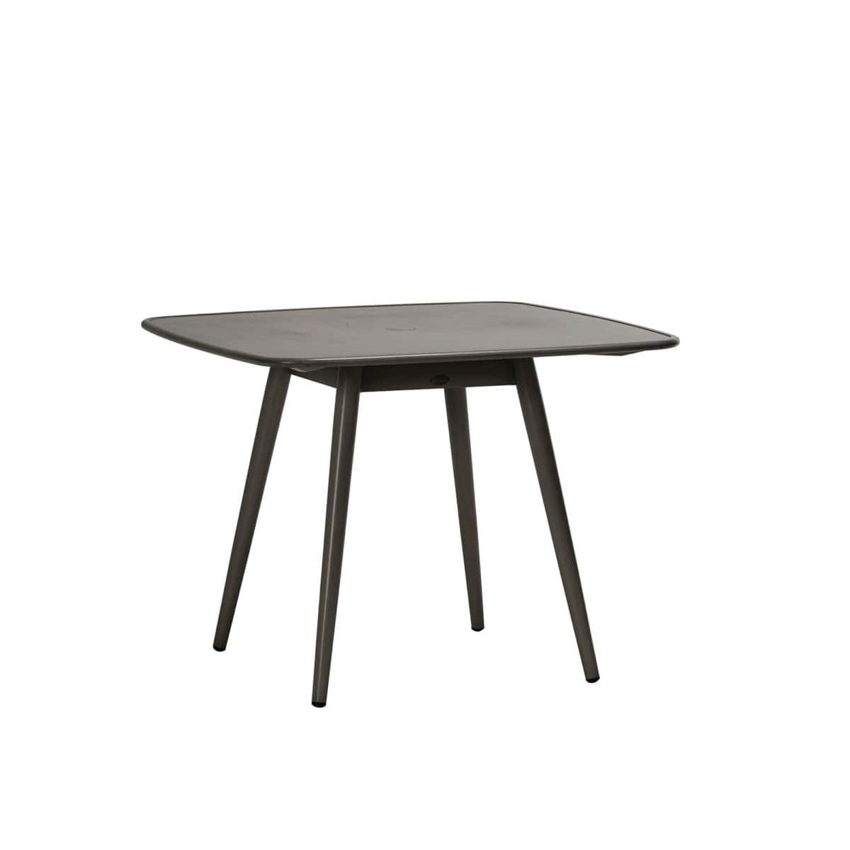 Ratana Dining Table Alinea 39" Square Dining Table w/Umbrella Hole