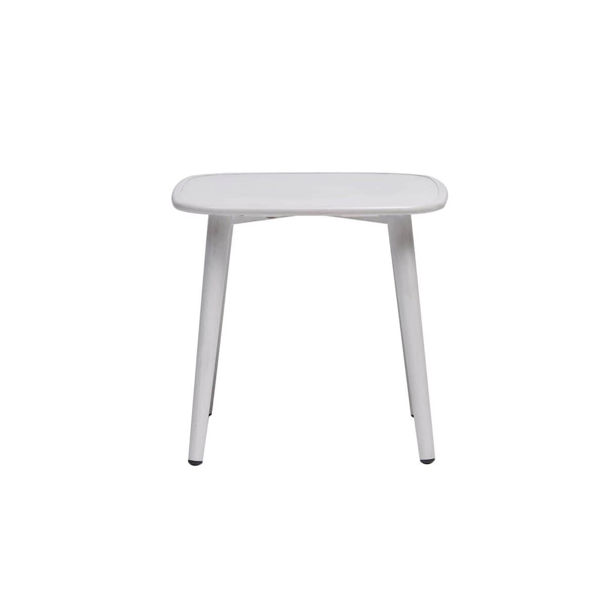 Ratana End Table Whitewash Poinciana End Table
