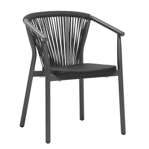 Ratana Furniture - Dining Trinity Dining Arm Chair Black