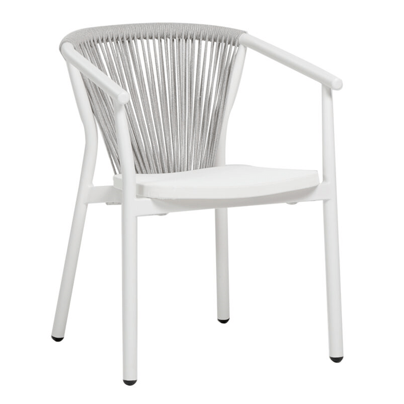 Ratana Furniture - Dining Trinity Dining Arm Chair White