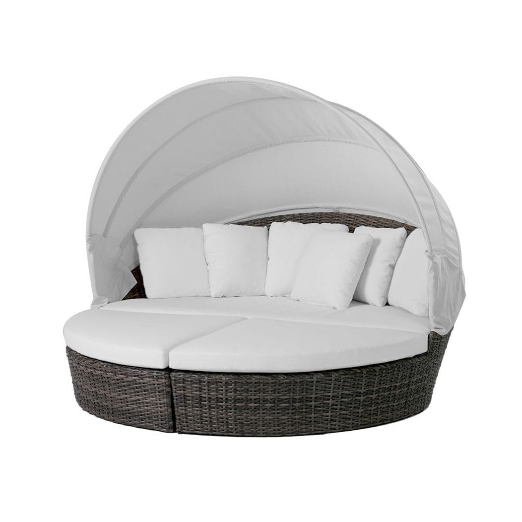 Coral Gables Daybed With Canopy Wicker Land Patio Calgary Kelowna