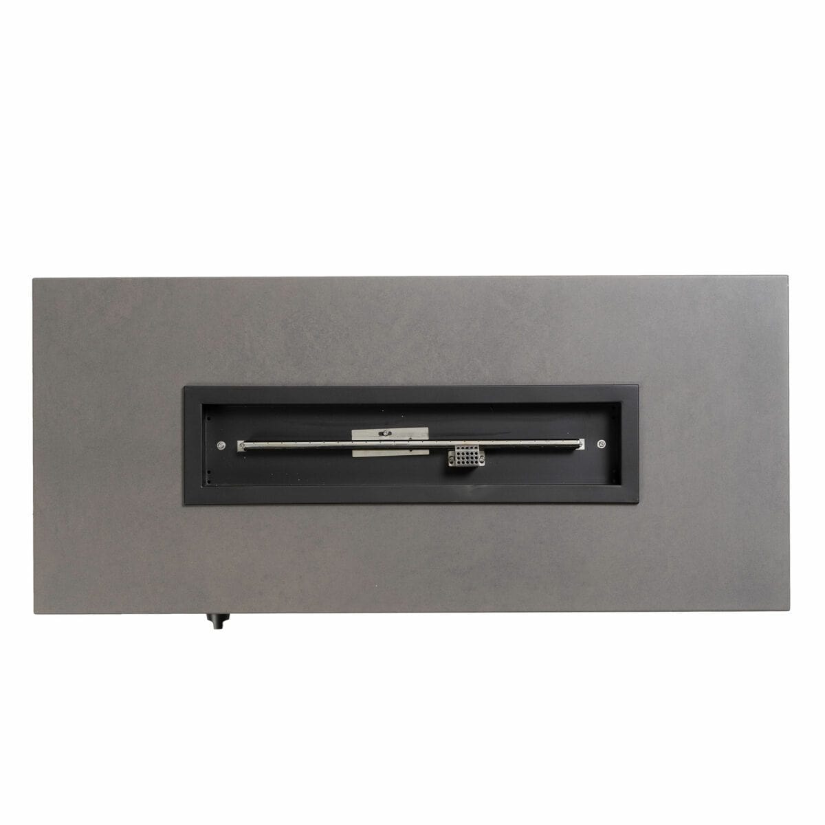 Ratana Heaters & Fire Tables Fiamma 54" x 24" x 22.5" Rectangle Fire Pit w/Lid