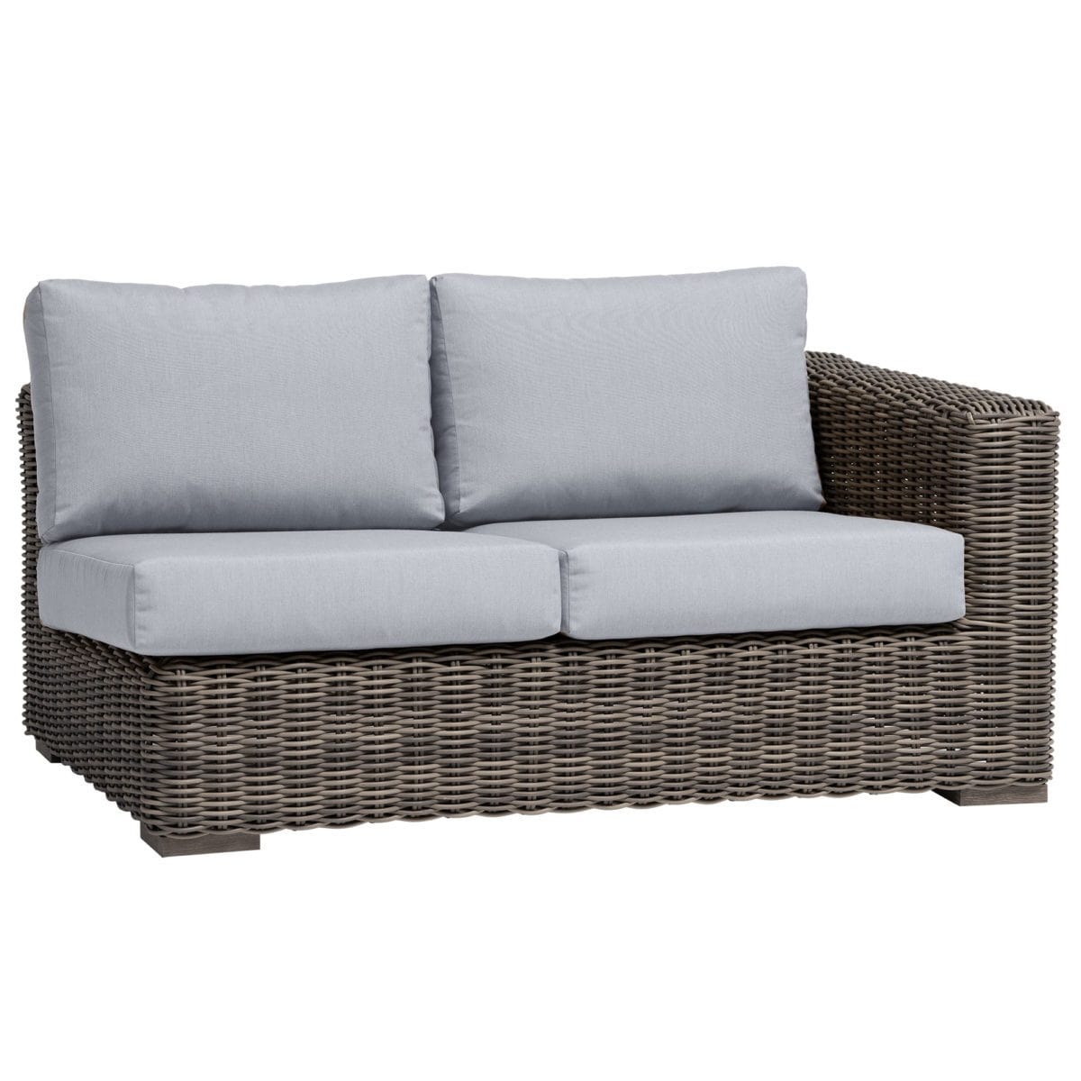 Ratana Sectional Cubo 2-Seater Right Arm