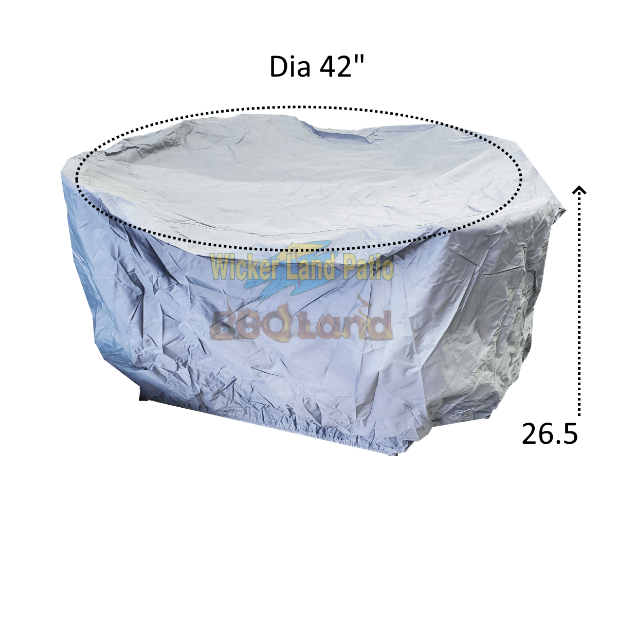 Fire Pit Cover, 42.5"(DIA) x 22"H