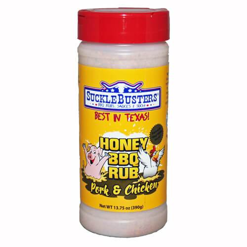 Sucklebusters BBQ Rub Honey BBQ Rub 13.75 oz