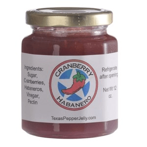 Texas Pepper Jelly Rubs, Sauces & Brines Cranberry  Habanero Pepper Jelly
