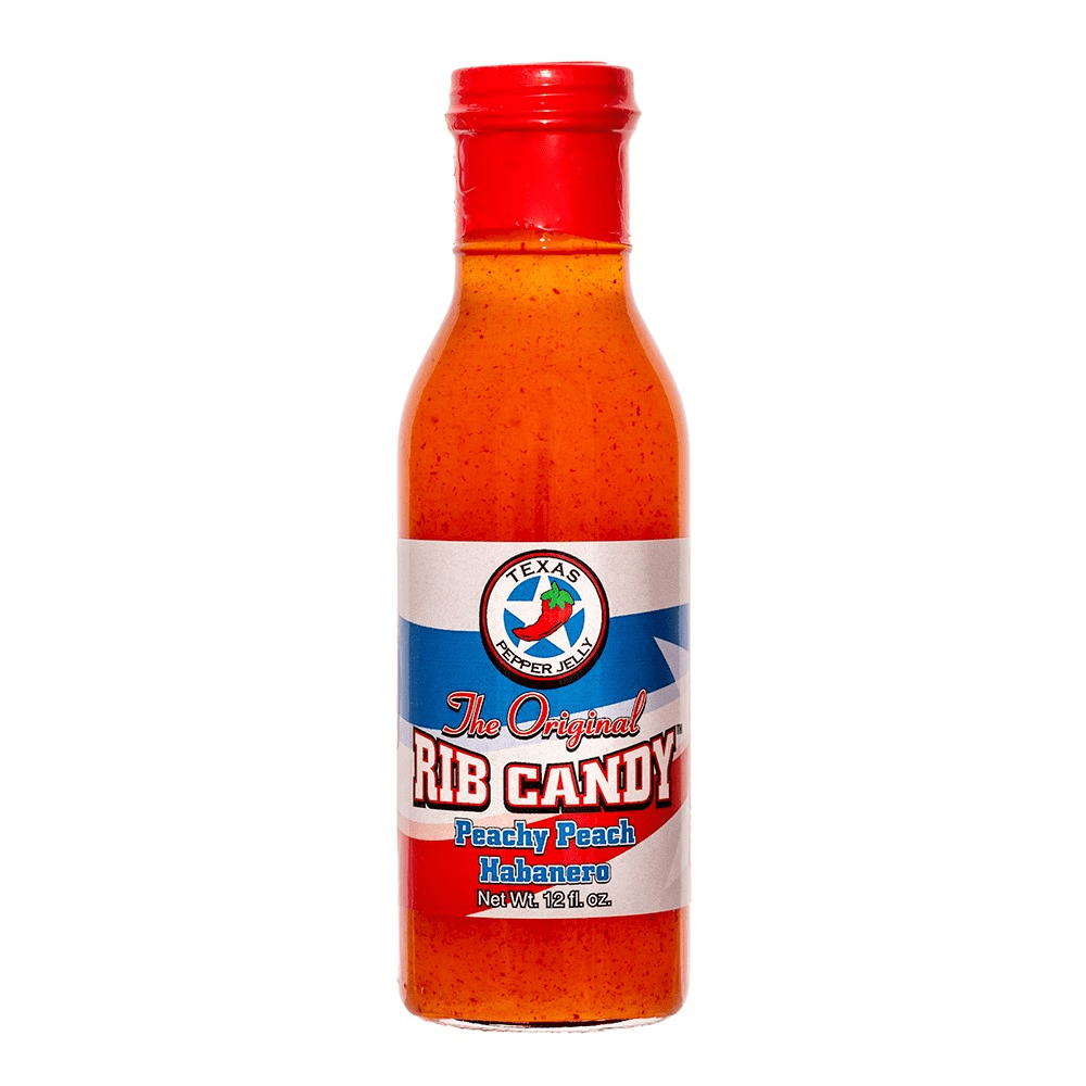 Texas Pepper Jelly Rubs, Sauces & Brines Peachy Peach Habanero Rib Candy