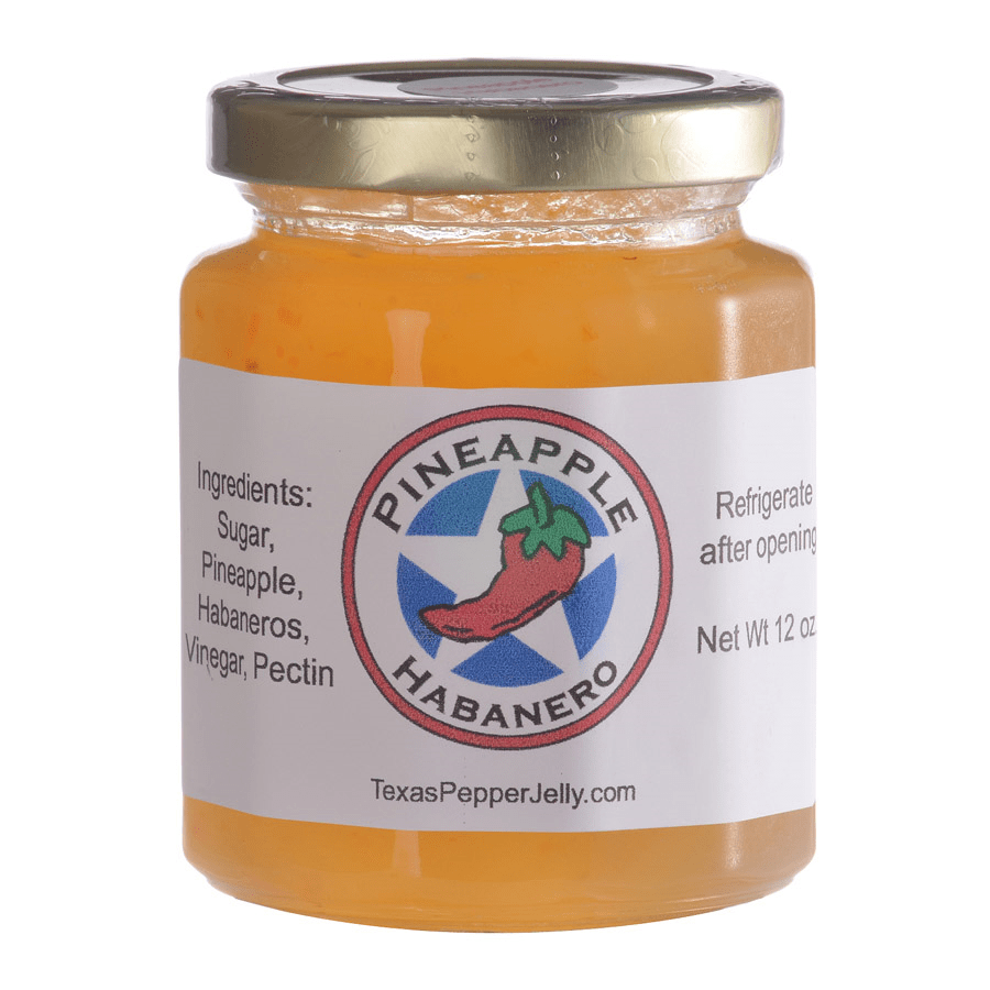 Texas Pepper Jelly Rubs, Sauces & Brines Pineapple Habanero Pepper Jelly