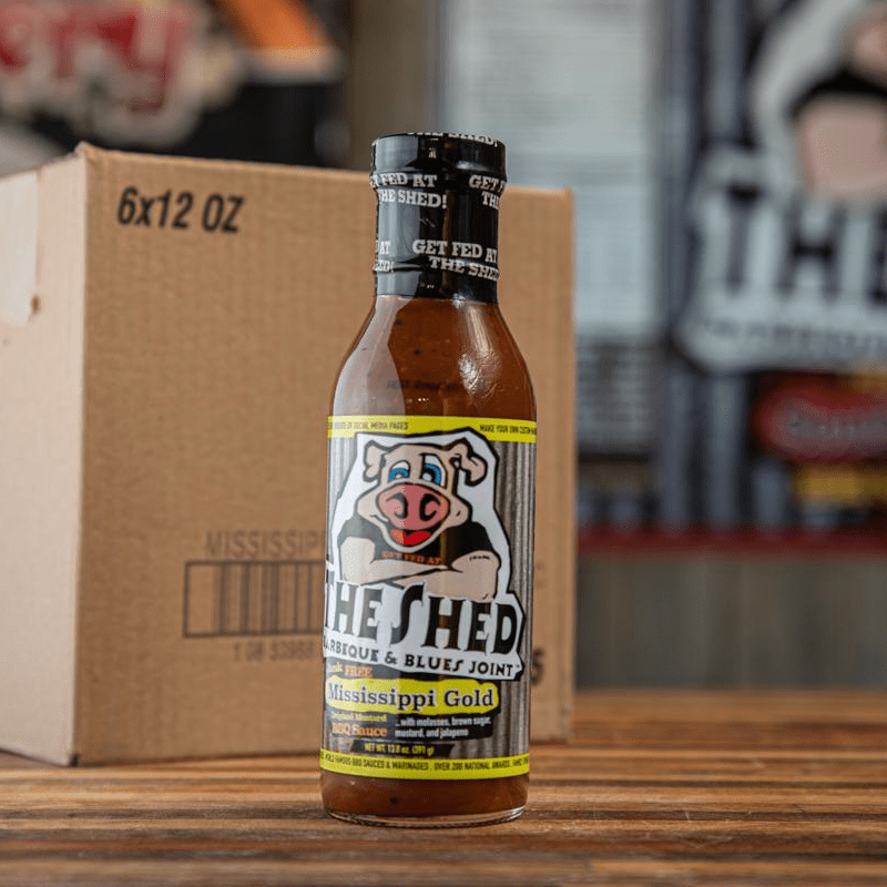The Shed Rubs, Sauces & Brines The Shed Mississippi Gold Sauce