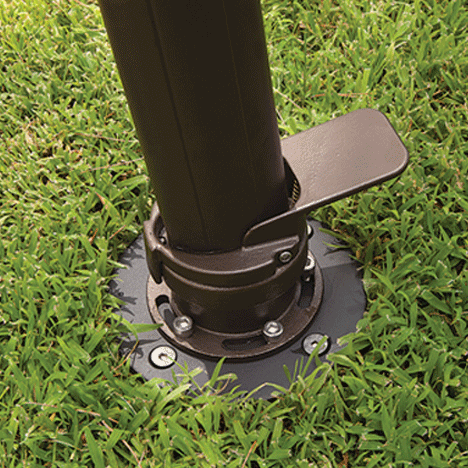 Treasure Garden Cantilever Bases In-ground Mount Kit