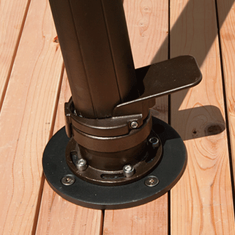 Treasure Garden Cantilever Bases Wood Mount Kit