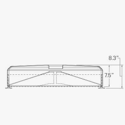 Treasure Garden Umbrellas AKZ13 Rolling Base for Cantilever Umbrellas