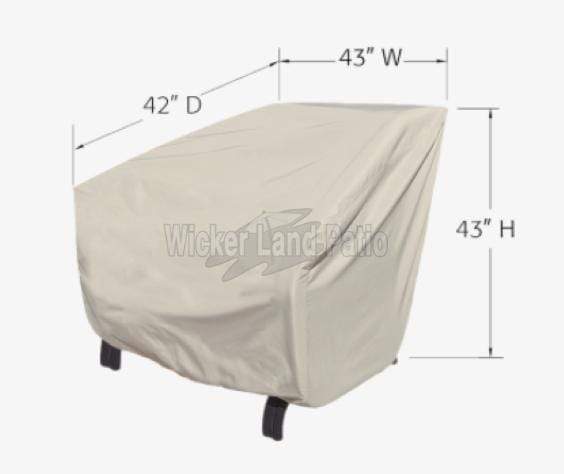 Treasure Garden Weather Cover X-Large Lounge Chair - CP741