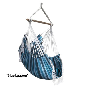 Vivere Hammocks Blue Lagoon Brazilian Style Hammock Chair