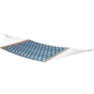 Vivere Hammocks Nautical Quilted Fabric Hammock - Double