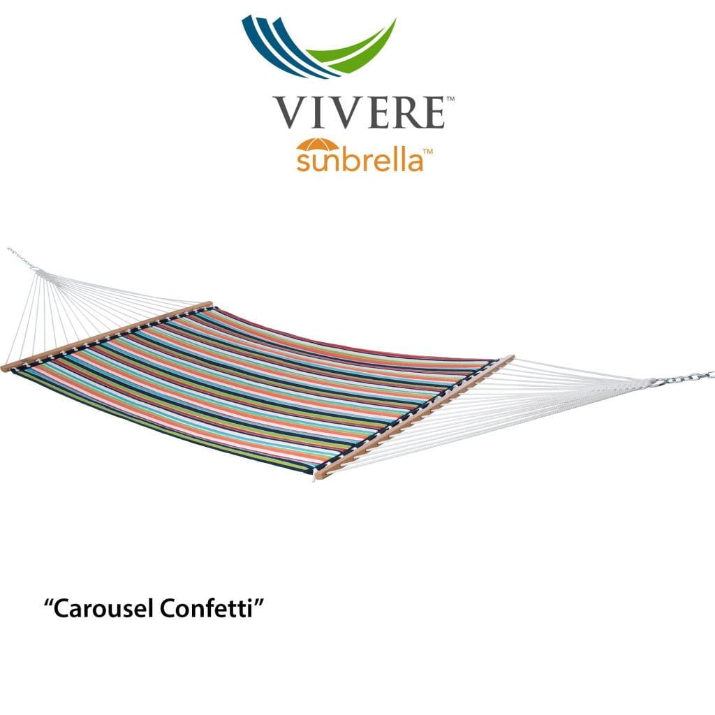 Vivere Hammocks Sunbrella® Quilted Hammock - Double