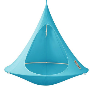 Vivere Hammocks Turquoise Double Cacoon