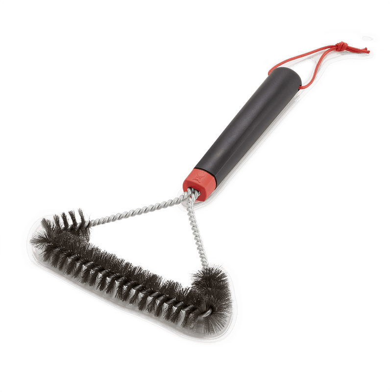 Weber BBQ Accessories Weber 12" Three-sided Grill Brush - 6277