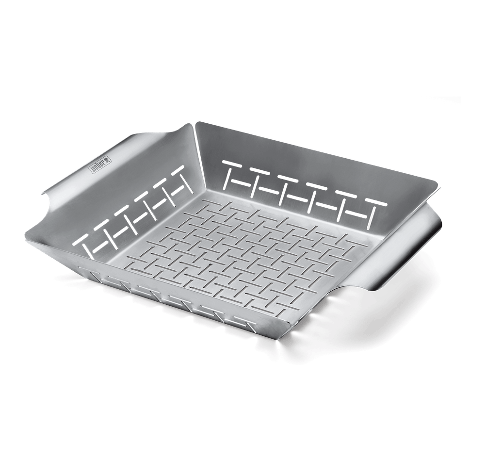 Weber Weber Accessories Deluxe Grilling Basket 13.8H x 11.8W x 2.5 D - 6434
